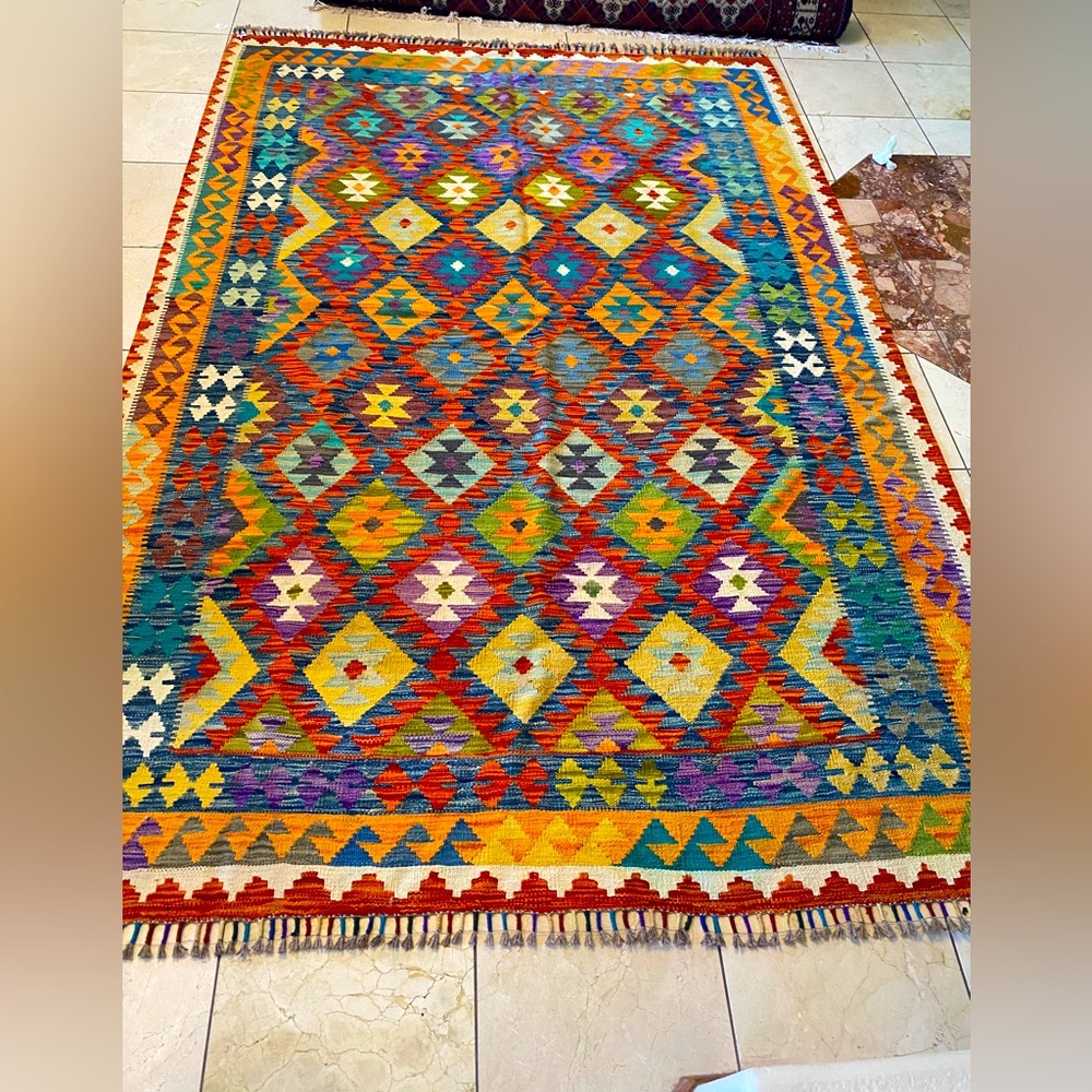 Afghan handmade rug